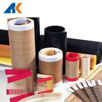 Heat Resistant PTFE Open Mesh Conveyor Coated Belts